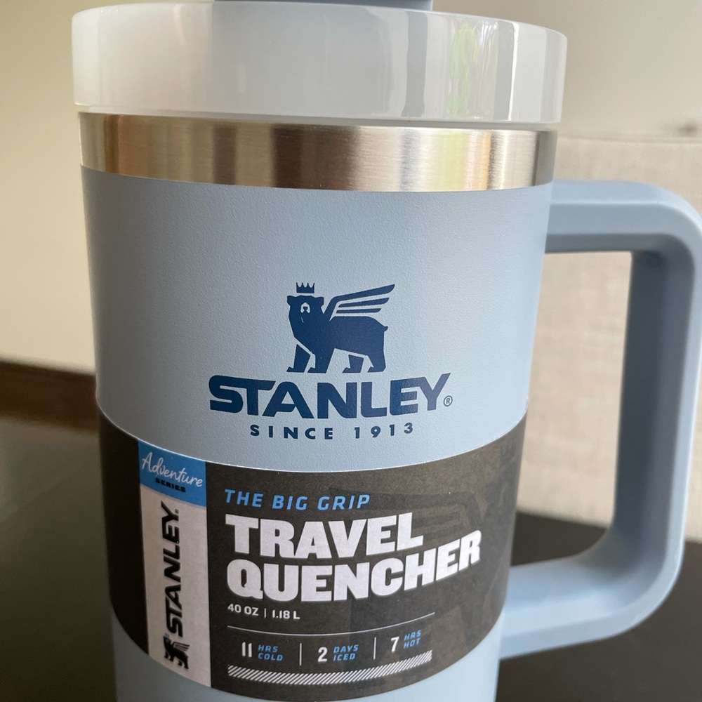 Brand new Stanley 40 Stainless tumbler in chambray - Picture 2 of 5